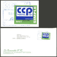 ARGENTINA: CCP POSTAL: Cover Used On 23/SE/1999, With Label Of This Post, VF Quality - Other & Unclassified