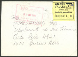 ARGENTINA: ERA POSTAL: Cover Used On 17/JA/1985, With Marks Of This Post, VF Quality - Other & Unclassified