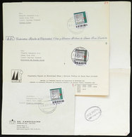 ARGENTINA: LOCAL POST: 4 Covers Used Circa Between 1994 And 1995, With Marks Of This Post, VF Quality - Sonstige & Ohne Zuordnung