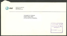 ARGENTINA: LUCIENNE S.A.: Cover Used On 19/MAR/1996, With Marks Of This Post, VF Quality - Sonstige & Ohne Zuordnung