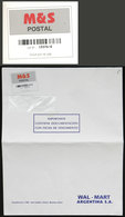 ARGENTINA: M&S POSTAL: Used Cover With Mark Of This Post, VF Quality - Andere & Zonder Classificatie