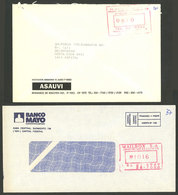 ARGENTINA: MAIL BOX: 2 Used Covers With Marks Of This Post, VF Quality - Autres & Non Classés