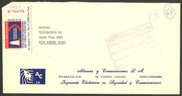 ARGENTINA: MOTO CENTRO S.R.L.: Used Cover With Marks Of This Company, VF Quality - Sonstige & Ohne Zuordnung