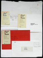 ARGENTINA: NEW CODE: 5 Covers Used Between Circa 1995 And 1996 With Marks Of This Post, VF Quality - Autres & Non Classés