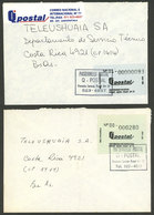 ARGENTINA: Q POSTAL: 2 Used Covers With Marks Of This Post, VF Quality - Sonstige & Ohne Zuordnung
