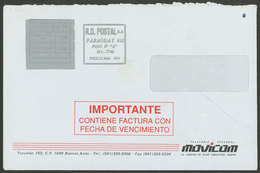 ARGENTINA: R.D. POSTAL: Used Cover With Marks Of This Post, VF Quality - Sonstige & Ohne Zuordnung