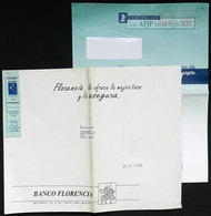 ARGENTINA: RIDER: 2 Covers Used On 6/OC/1995 And 22/SE/1998 With Marks Of This Company, VF Quality - Sonstige & Ohne Zuordnung