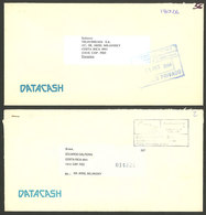 ARGENTINA: SISA: 2 Covers Used In Circa 1994, With Marks Of This Post, VF Quality - Sonstige & Ohne Zuordnung
