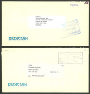 ARGENTINA: SISA: 2 Covers Used In Circa 1994, With Marks Of This Post, VF Quality - Autres & Non Classés