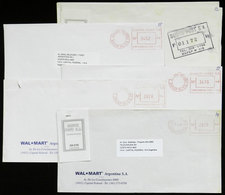 ARGENTINA: SOUTH POSTAL: 5 Used Covers With Marks Of This Post, VF Quality - Autres & Non Classés