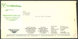 ARGENTINA: TRANSPORTES VIDAL: Used Cover With Mark Of This Post, VF Quality - Sonstige & Ohne Zuordnung