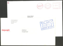 ARGENTINA: WT: 2 Covers Used In 1997 And 1998 With Marks Of This Post, VF Quality - Sonstige & Ohne Zuordnung