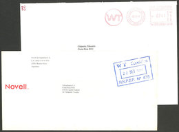 ARGENTINA: WT: 2 Covers Used In 1997 And 1998 With Marks Of This Post, VF Quality - Andere & Zonder Classificatie