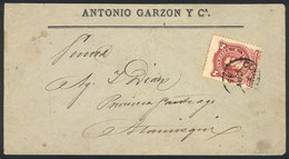 ARGENTINA: Cover Franked By GJ.54B, Sent From CÓRDOBA To Atamisqui On 3/MAY/1885, VF Quality! - Briefe U. Dokumente