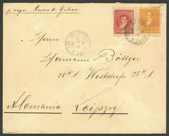 ARGENTINA: 7/OC/1896: Buenos Aires - Leipzig, Cover Franked With 13c., VF Quality - Briefe U. Dokumente