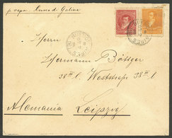 ARGENTINA: 7/OC/1896: Buenos Aires - Leipzig, Cover Franked With 13c., VF Quality - Lettres & Documents