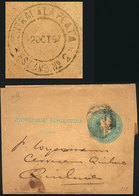 ARGENTINA: ½c. Wrapper Sent From La Plata To Quilmes On 20/OC/1897, Backstamped "CENTRAL A LA PLATA - EST. AMB. Nº2" In  - Briefe U. Dokumente