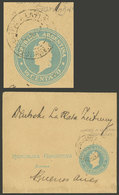 ARGENTINA: Circa 1900: ½c. Wrapper Sent To Buenos Aires, Cancelled "CENTRAL A LA PLATA - EST. AMB. Nº1", VF Quality" - Briefe U. Dokumente