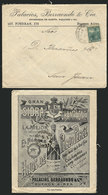 ARGENTINA: Cover With Advertising On Front And Back For Journal "El Horreo Cider And Champagne", Franked With 10c. Seate - Brieven En Documenten