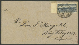 ARGENTINA: 26/OC/1902: Buenos Aires, Cover Franked With 5c. Port Of Rosario, VF Quality - Briefe U. Dokumente