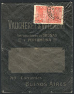 ARGENTINA: Advertising Cover: "Vaucheret & Wiener, Importers Of Drugs And Perfumery Articles", Franked With Pair Of 5c.  - Briefe U. Dokumente