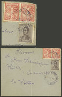 ARGENTINA: Cover Sent In JUN/1922 From REDUCCIÓN (Córdoba) To Germany, Franked With 2c. San Martín + 2x 5c. Panamerican  - Brieven En Documenten