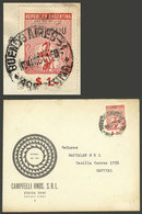 ARGENTINA: Cover Used In Buenos Aires In MAR/1931, Franked With Revenue Stamp, WITHOUT Due Marks, VF Quality - Briefe U. Dokumente