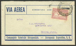 ARGENTINA: Airmail Cover Sent To Buenos Aires On 21/MAR/1931, Franked With 30c. Airmail, With Datestamp Of Puerto San Ju - Briefe U. Dokumente