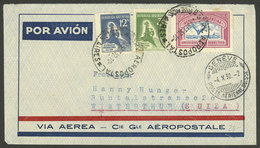 ARGENTINA: Airmail Cover Posted From Buenos Aires To Winterthur (Switzerland) On 24/SE/1932, Franked With 3c. And 12c. C - Brieven En Documenten