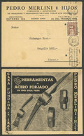 ARGENTINA: 6/FE/1939: Buenos Aires, Advertising Cover For Manufacturers Of Industrial Machinery, VF Quality - Briefe U. Dokumente