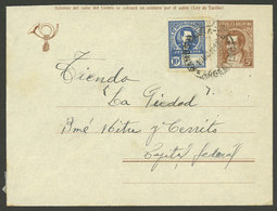 ARGENTINA: 10/AU/1944: Ramos Mejía - Buenos Aires, 5c. Stationery Envelope With 10c. Cinderella Of José Penna Institute  - Briefe U. Dokumente