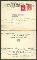 ARGENTINA: Cover Used In Buenos Aires On 25/FE/1947 Franked With 5c. San Martín, With Cinderella Of "Lubricantes Citex", - Brieven En Documenten