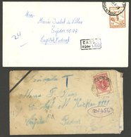 ARGENTINA: 2 Covers Used In MAY/1950 And JUN/1976, With Due Marks - Brieven En Documenten
