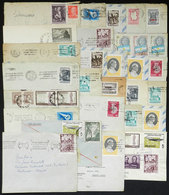 ARGENTINA: 27 Used Covers Franked With Commemorative Stamps Issued Between 1950 And 1959, VF Quality - Briefe U. Dokumente