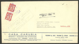ARGENTINA: Cover Sent From Concordia To Concepción Del Uruguay (Entre Ríos) On 15/OC/1966 By "EXPRESO G. URQUIZA" Bus, V - Brieven En Documenten