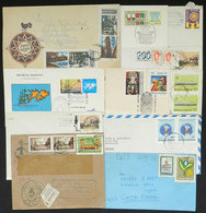 ARGENTINA: 11 Used Covers Franked With Commemorative Stamps Issued Between 1970 And 1979, VF Quality - Brieven En Documenten