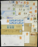ARGENTINA: 39 Covers Used Between Circa 1970 And 1974, Franked With Stamps Of "Proceres & Riquezas III" Basic Issue (par - Brieven En Documenten