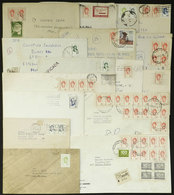 ARGENTINA: HYPERINFLATION POSTAGES: 16 Covers Used Between Circa 1976 And 1979, Franked With Stamps Of "Proceres & Rique - Brieven En Documenten