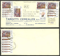 ARGENTINA: 6/NO/1989: Ordoñez (Córdoba) - Villa María, Registered Cover With AR, And INFLA Postage For A905, VF Quality - Briefe U. Dokumente