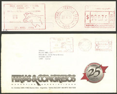 ARGENTINA: Cover Used In Buenos Aires On 27/AP/1996, With Meter Postage With Advertising For Senasa: "2 Years Without Fo - Briefe U. Dokumente