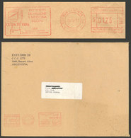 ARGENTINA: Cover Used In Buenos Aires On 8/SE/1997, With Meter Postage With Advertising For Institute Of Hygiene And Soc - Briefe U. Dokumente