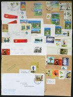 ARGENTINA: 21 Used Covers Franked With Commemorative Stamps Issued In 1998 And 1999, VF Quality - Briefe U. Dokumente