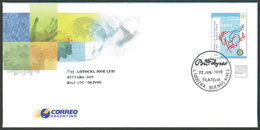 ARGENTINA: Rotary Intl. Convention: 75c. Stationery Envelope Used In Buenos Aires On 22/JUN/2000, VF Quality - Lots & Serien