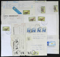 ARGENTINA: 11 Cartas Documento (registered Notifications) Used Betwen 1981 And 2003 - Lots & Serien