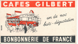 BUVARD - Café Gilbert, Bonbonnerie De France - Café & Thé