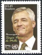 BRAZIL 2014  -  Hommage To Ambassador Sergio Vieira De Mello - UPAEP - UN - ONU - Neufs