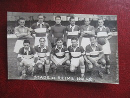 PHOTO EQUIPE DE FOOT 51 REIMS STADE DE REIMS 1941-42 - Sport