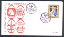 Portugal 1978 Cover: Scouts Scoutisme Jamboree Pathfinder; Lisboa Special Cancellation; Horse, Cars - Sonstige