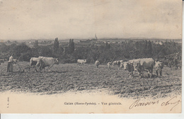 GALAN - Vue Générale ( Attelage Boeufs Charrue Labour )  PRIX FIXE - Galan