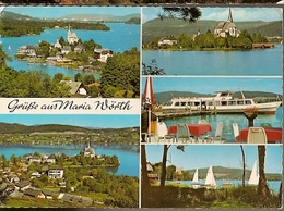 Austria & Ferien Und Wallfahrtsort Maria Wörth Am Wörthersee  Kärnten  Mehrbildkar, Schiedlberg 1977 (8660) - Maria Wörth